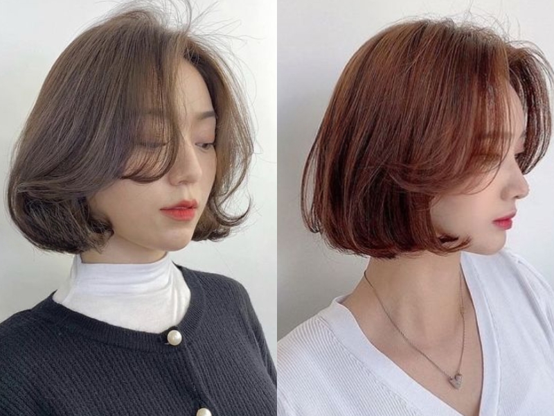 kiểu tóc ngắn hot trend